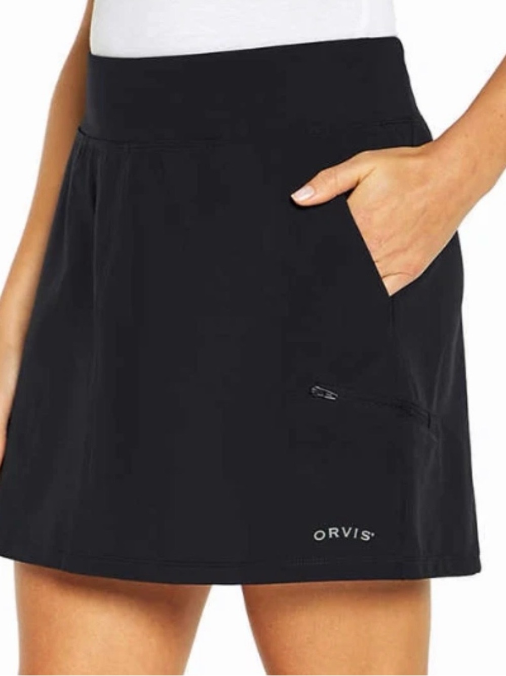 Orvis Women's Lightweight Moisture Wicking Skort Size Small